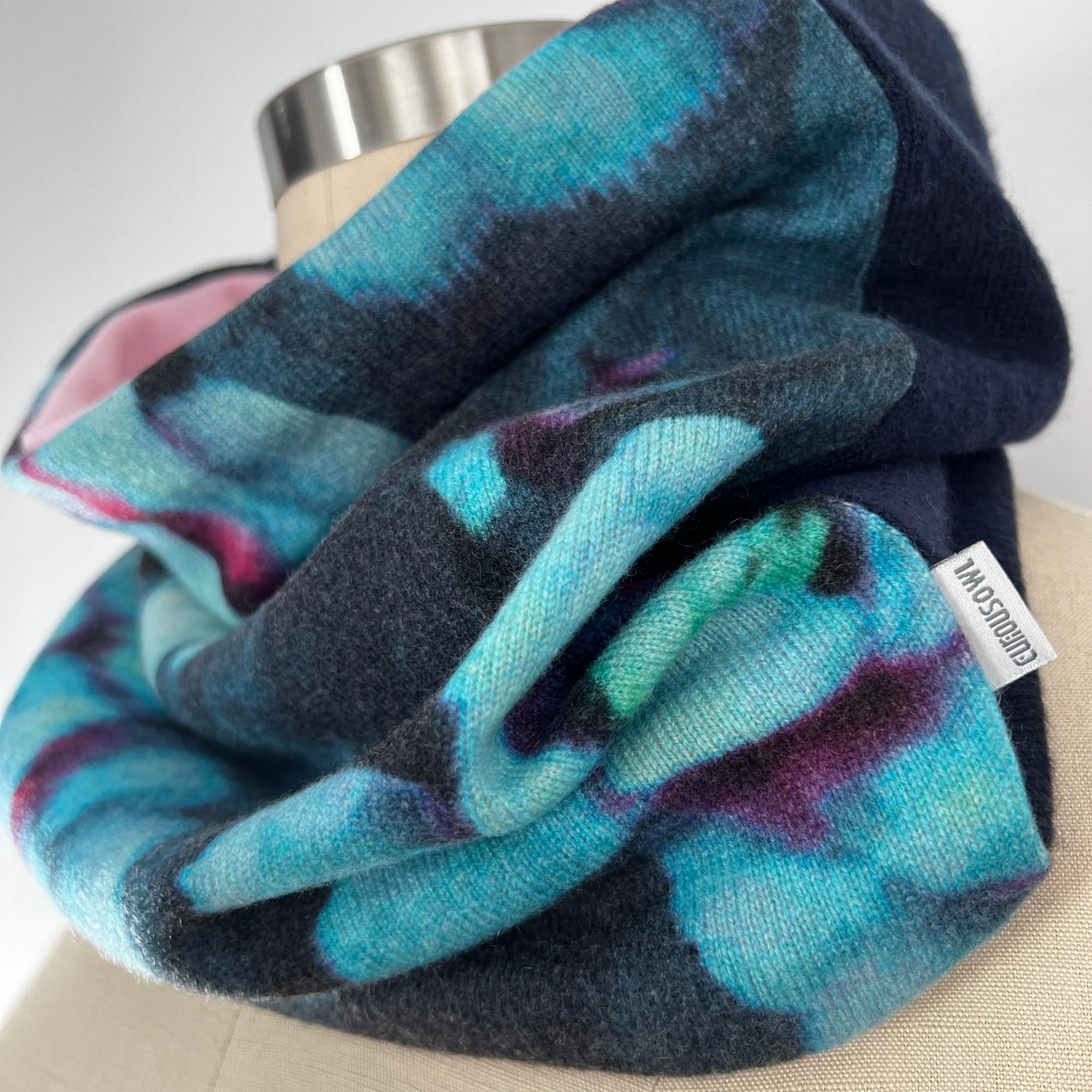 'Blooming' Cashmere Cowl