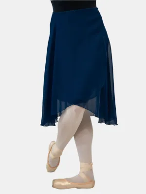 Blue Wrap Long Dance Skirt MP310