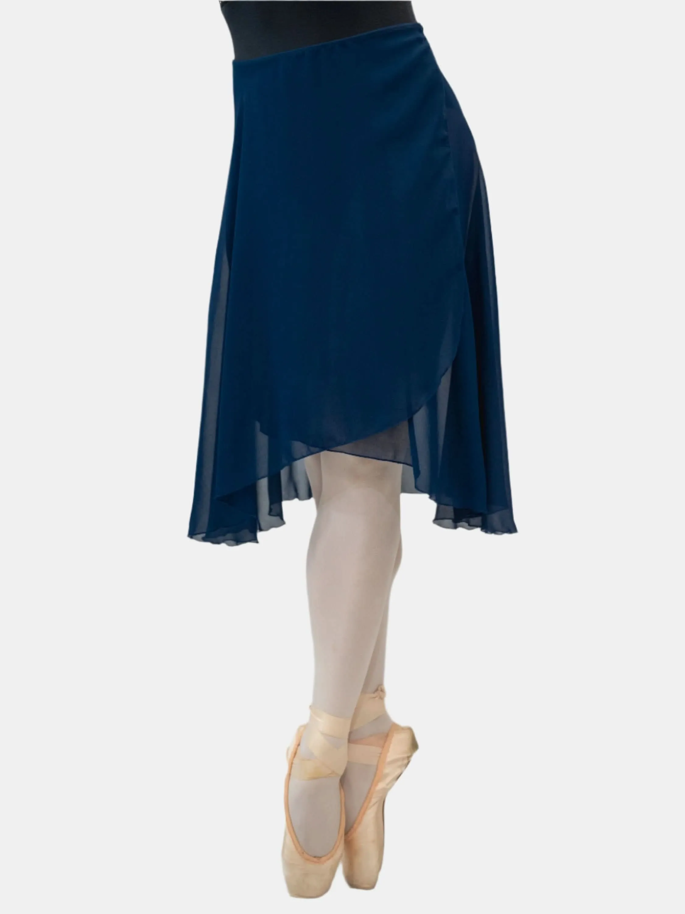 Blue Wrap Long Dance Skirt MP310