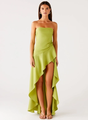 Bodie Maxi Dress - Lime Bodie Maxi Dress - Lime