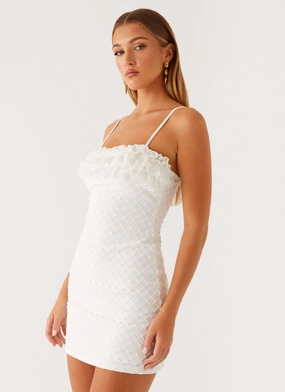 Bowden Mini Dress - Ivory Bowden Mini Dress - Ivory