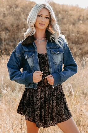 Breaking The Quiet Sherpa Collared Jacket (Denim) Breaking The Quiet Sherpa Collared Jacket (Denim)