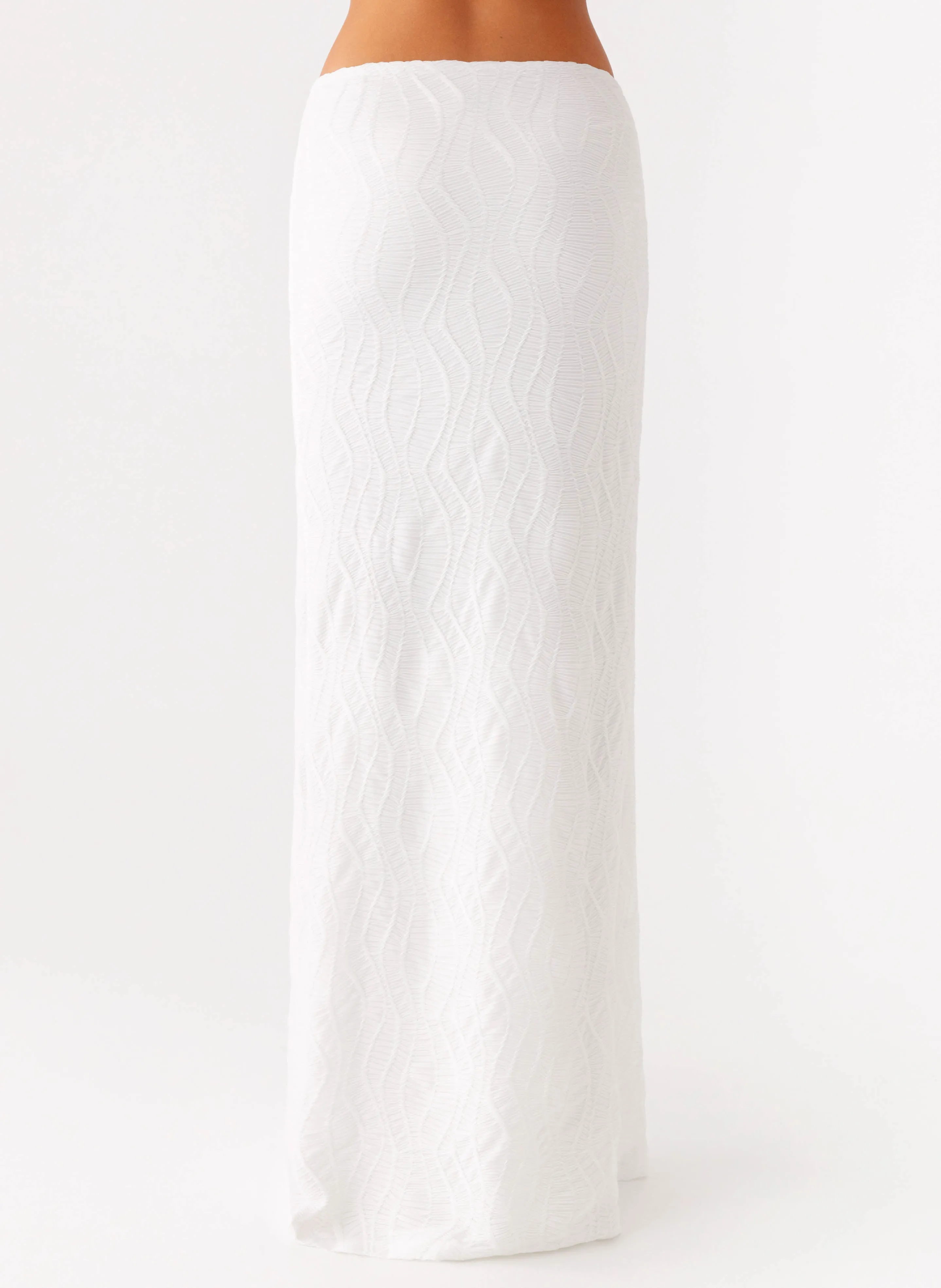 Briene Maxi Skirt - White