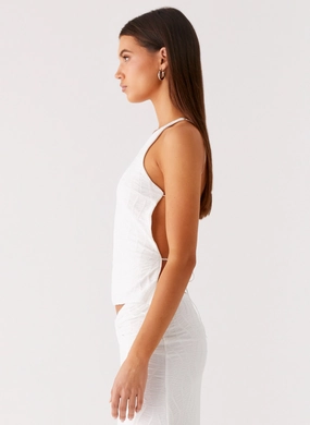 Briene Top - White Briene Top - White