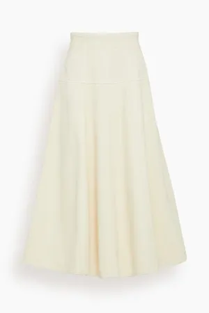 Brigette Skirt in Pearled Cowrie