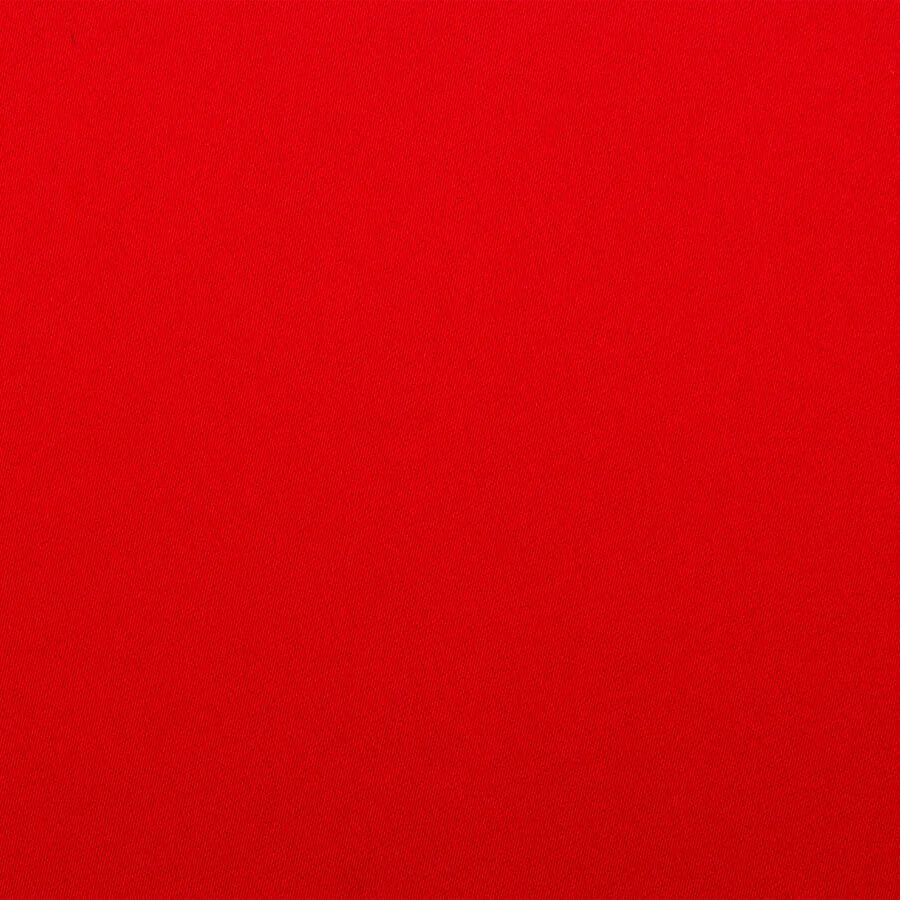 Bright Red Double Faced Duchess Satin & Mikado