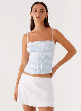 Bristol Mini Skirt - White Bristol Mini Skirt - White