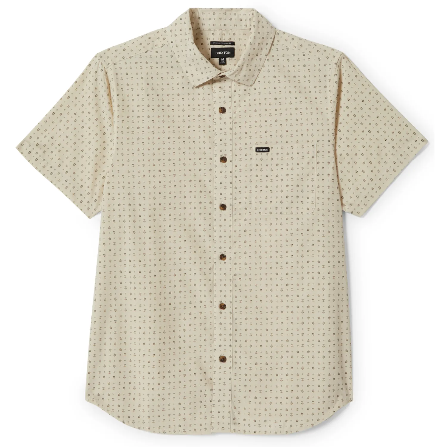 Brixton Charter Print S/S Woven Button Up Shirt - Men's