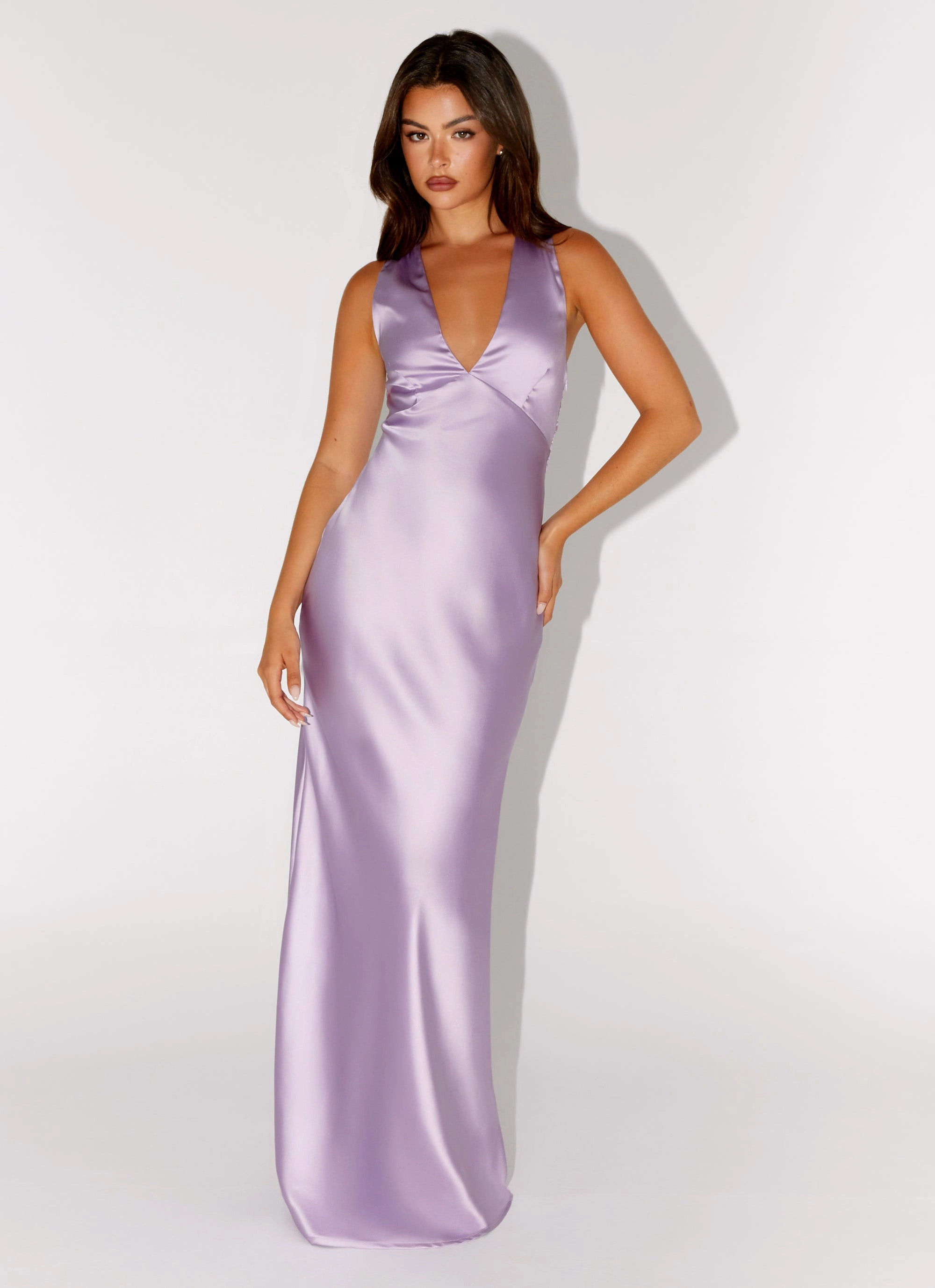 Brody Maxi Dress - Lilac