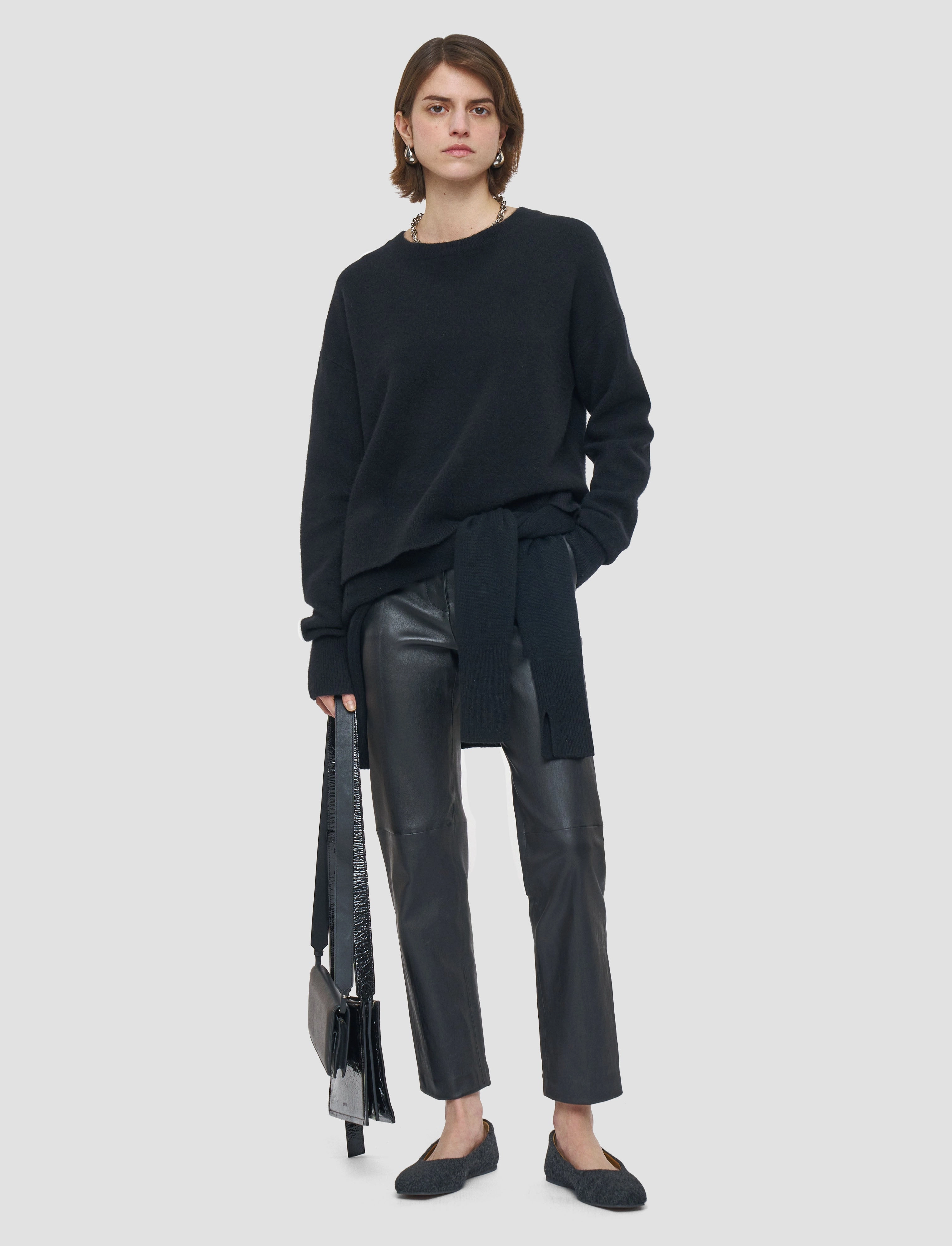 Brushed Cashmere Round Neck Jumper