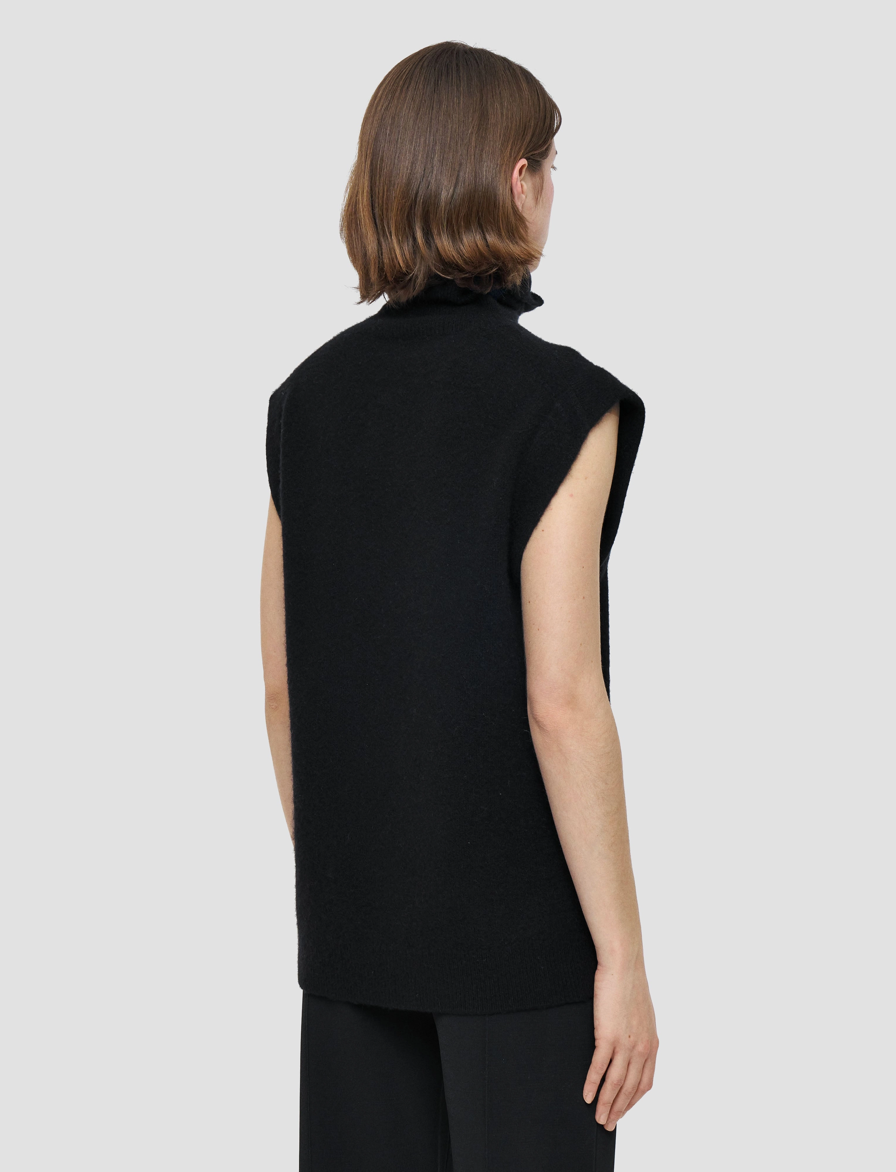 Brushed Cashmere Vest