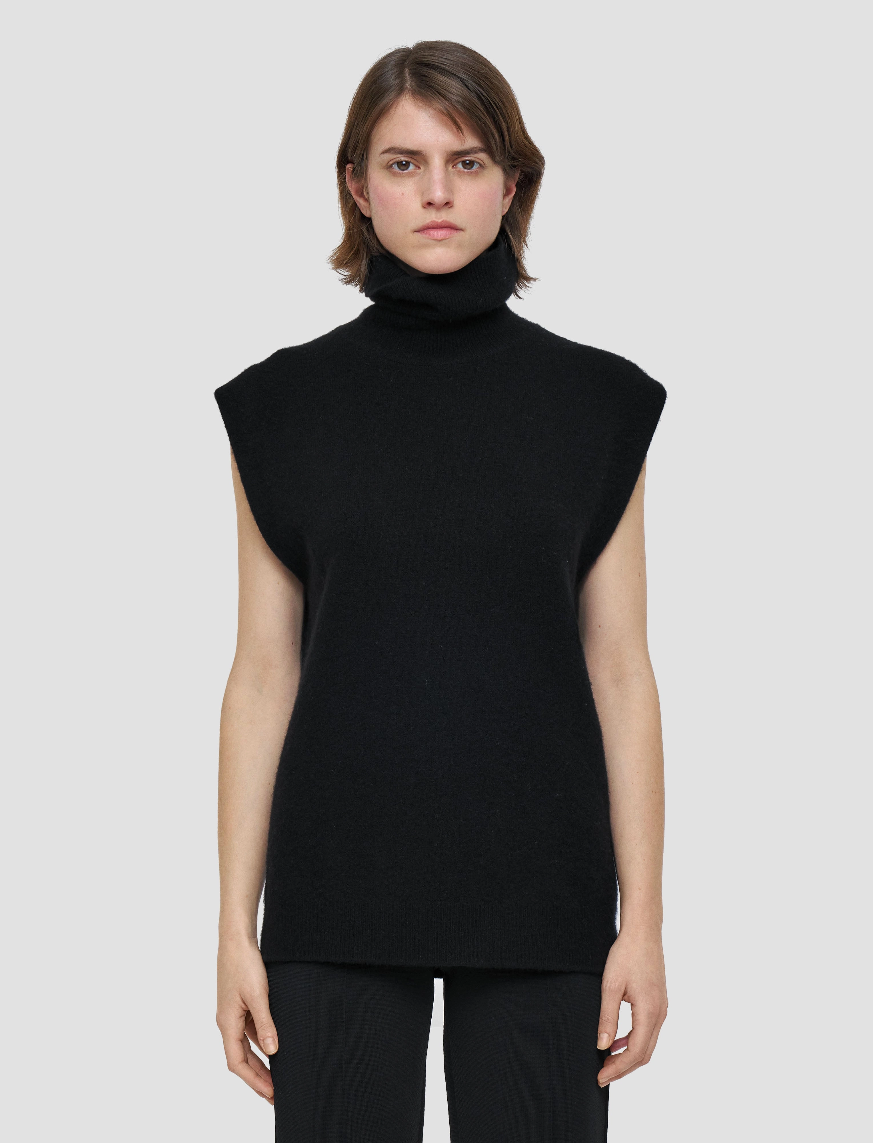 Brushed Cashmere Vest