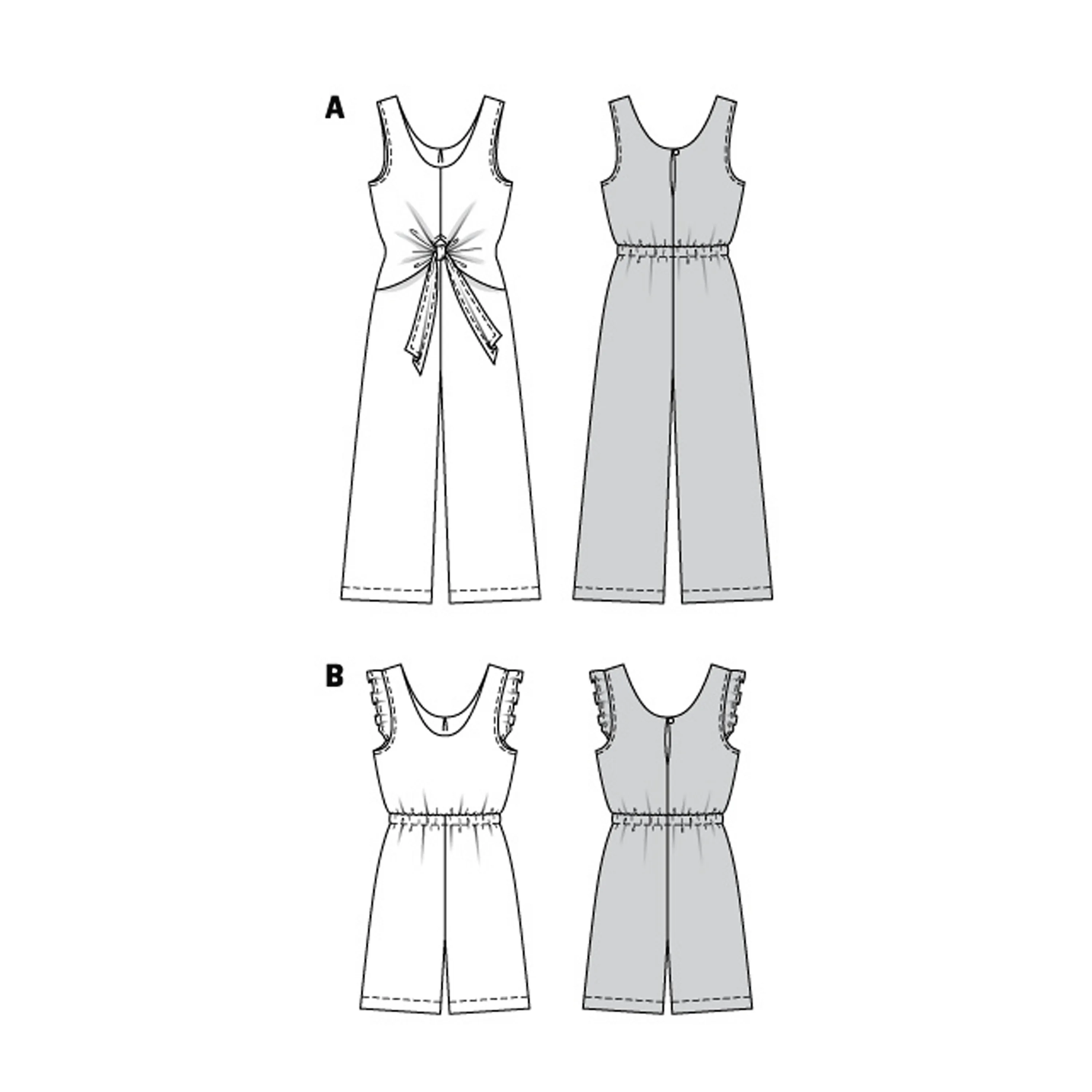 Burda Sewing Pattern 6134 Jumpsuit