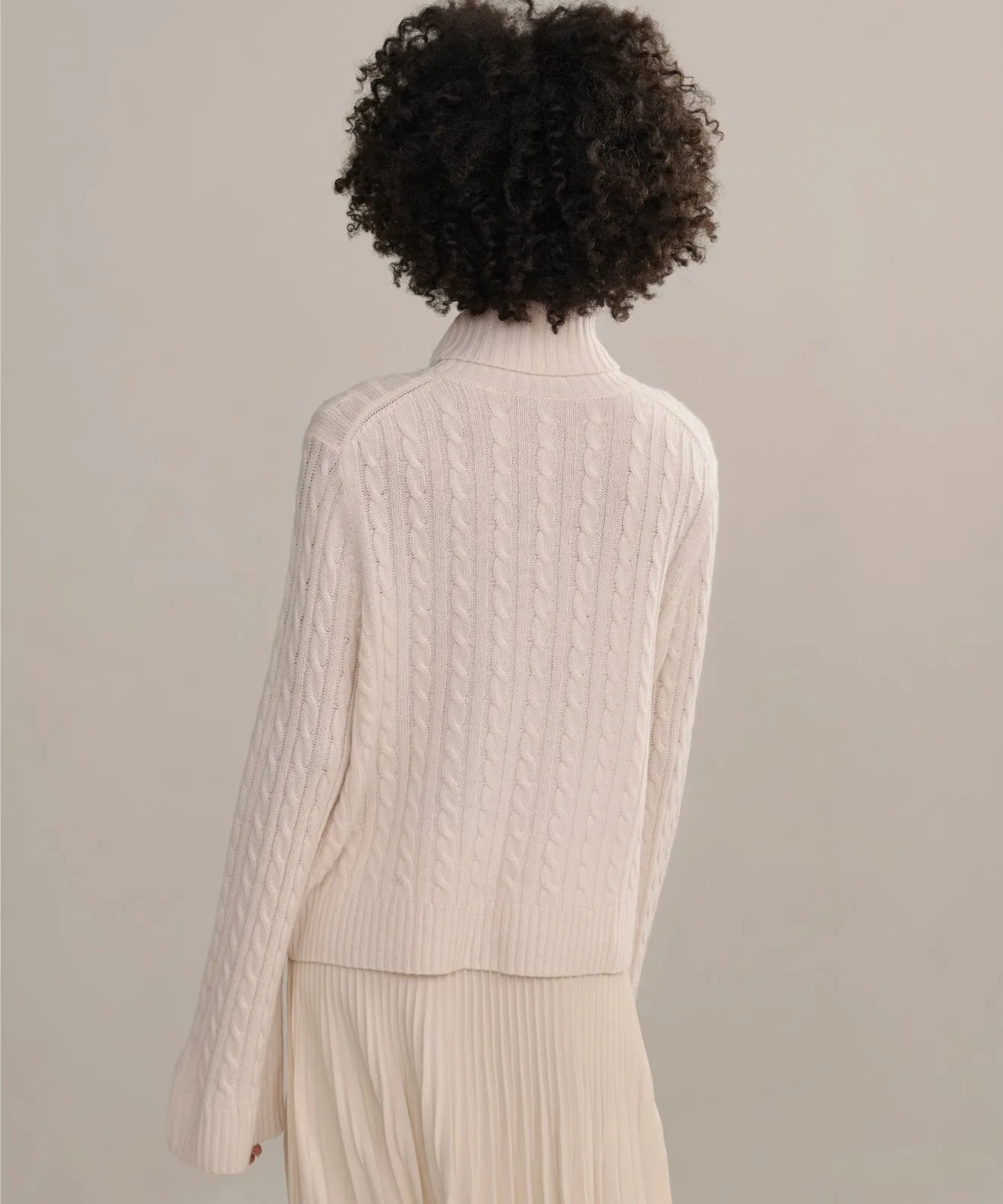 Cable Nell Turtleneck