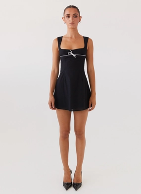Cadence Mini Dress - Black Cadence Mini Dress - Black