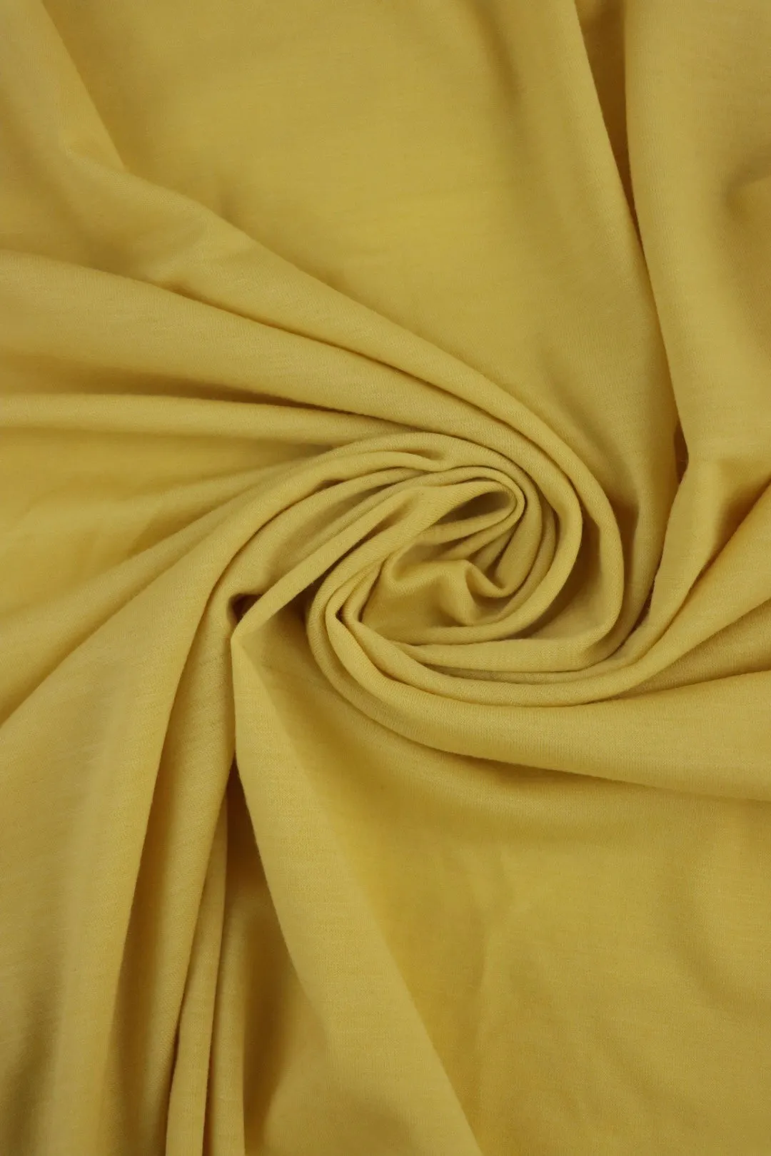Cadmium Galway Wool Spandex Jersey Knit | By The Half Yard