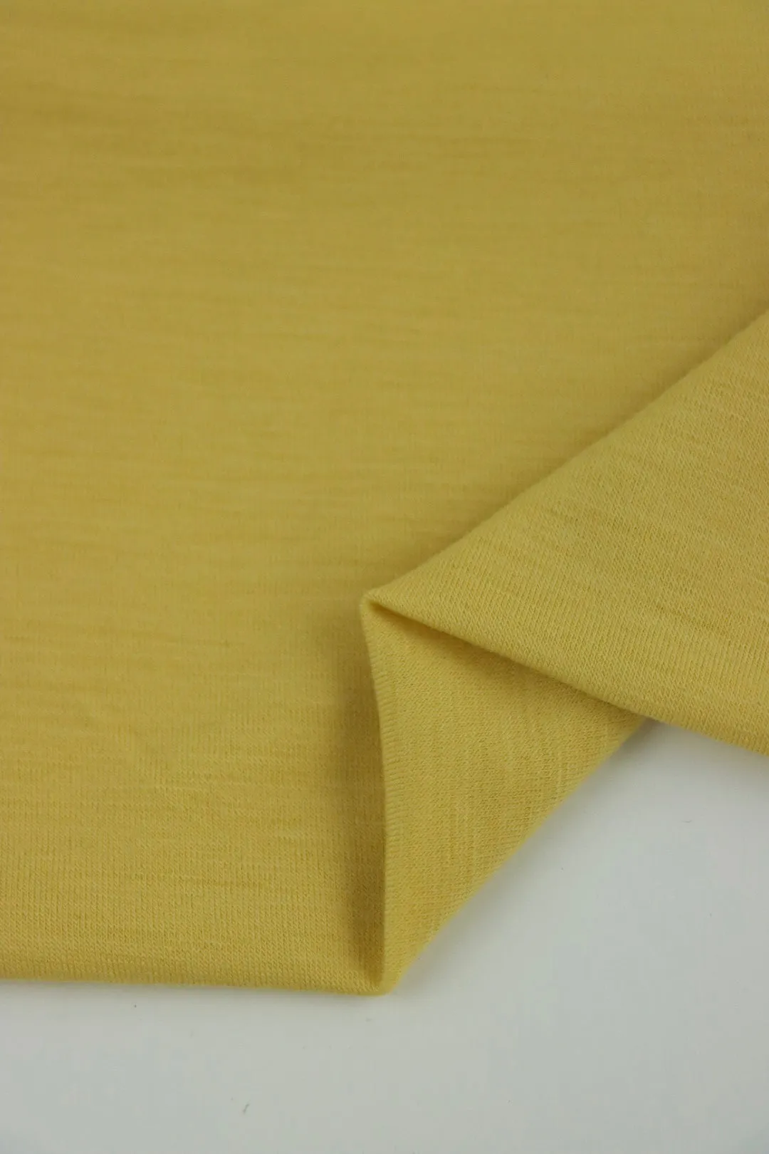 Cadmium Galway Wool Spandex Jersey Knit | By The Half Yard