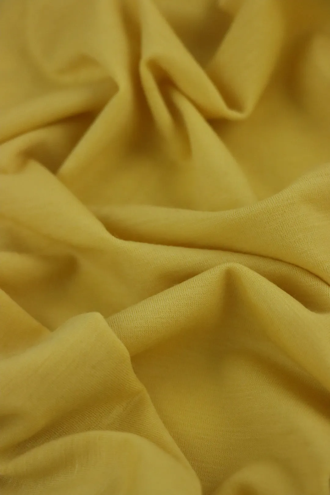Cadmium Galway Wool Spandex Jersey Knit | By The Half Yard