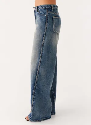 Calico Denim Jeans - Indigo Calico Denim Jeans - Indigo