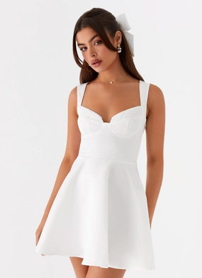 Candice Mini Dress - White Candice Mini Dress - White