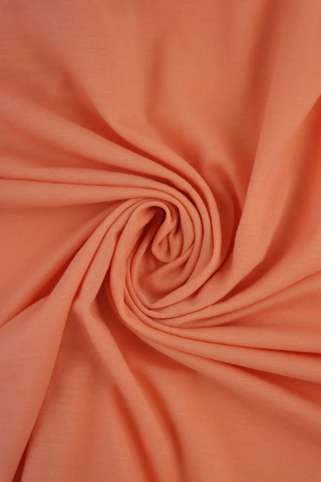 Cantaloupe Galway Wool Spandex Jersey Knit | By The Half Yard