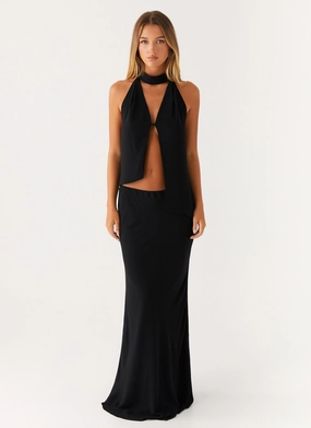 Canyon Halter Top - Black Canyon Halter Top - Black