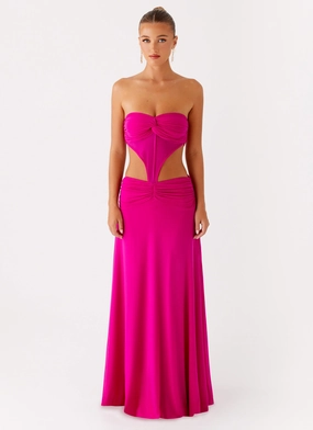 Carlene Maxi Dress - Fuchsia Carlene Maxi Dress - Fuchsia