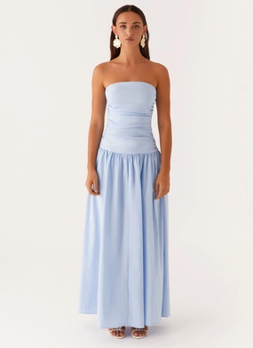 Carmel Maxi Dress - Blue Carmel Maxi Dress - Blue