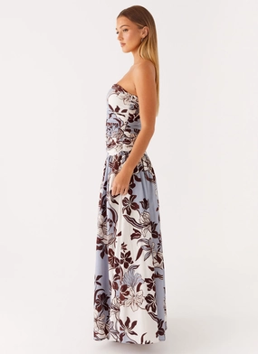 Carmel Maxi Dress - Bluewood Blossom Carmel Maxi Dress - Bluewood Blossom