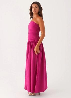Carmel Maxi Dress - Fuchsia Carmel Maxi Dress - Fuchsia
