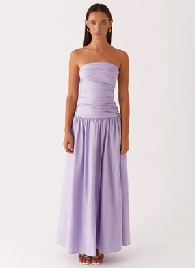 Carmel Maxi Dress - Lavender Carmel Maxi Dress - Lavender