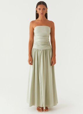 Carmel Maxi Dress - Sage Carmel Maxi Dress - Sage