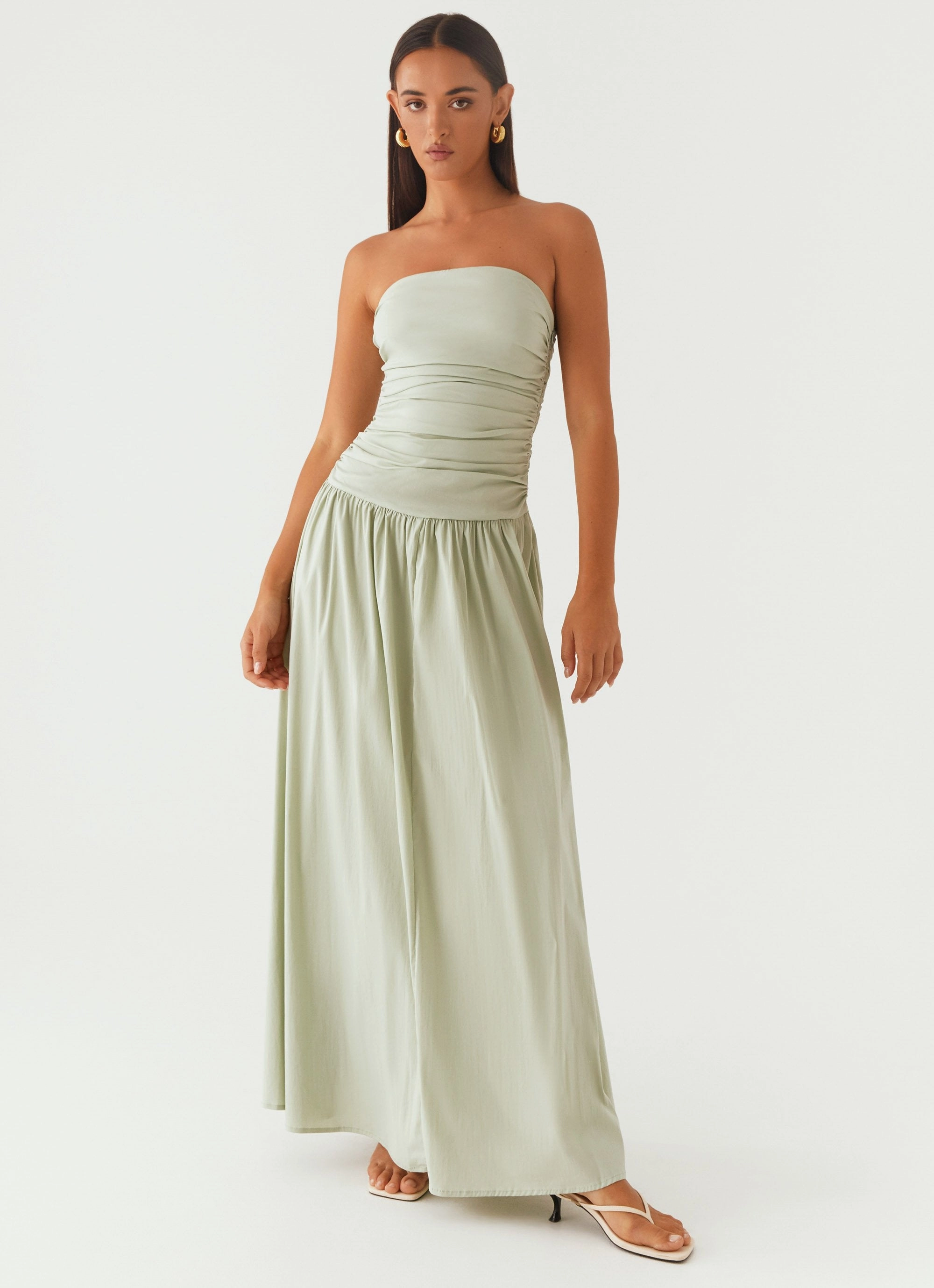 Carmel Maxi Dress - Sage