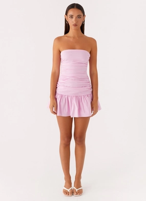 Carmel Mini Dress - Pink Carmel Mini Dress - Pink