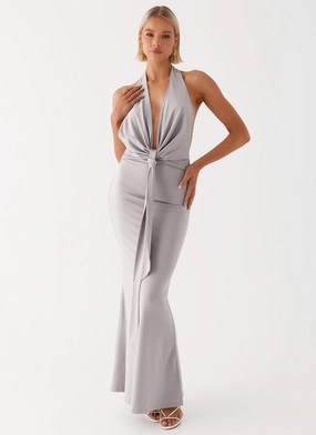 Carmella Maxi Dress - Grey Carmella Maxi Dress - Grey