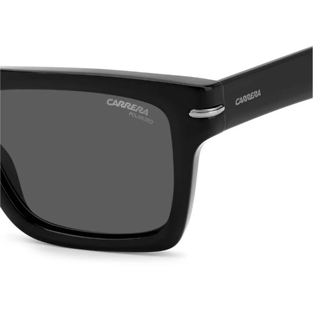 Carrera 305/S 807/54M9 Unisex Square Sunglasses - Black