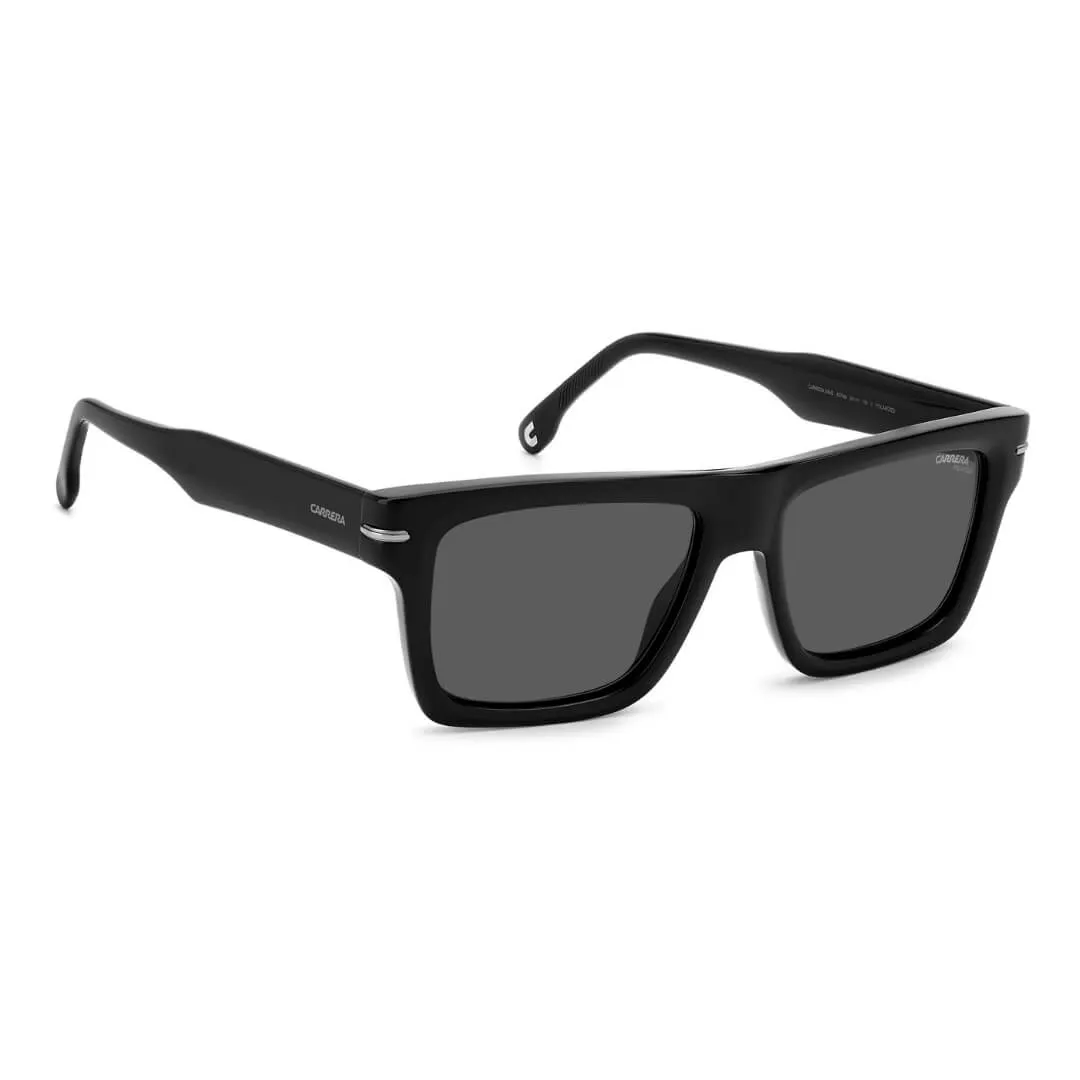 Carrera 305/S 807/54M9 Unisex Square Sunglasses - Black