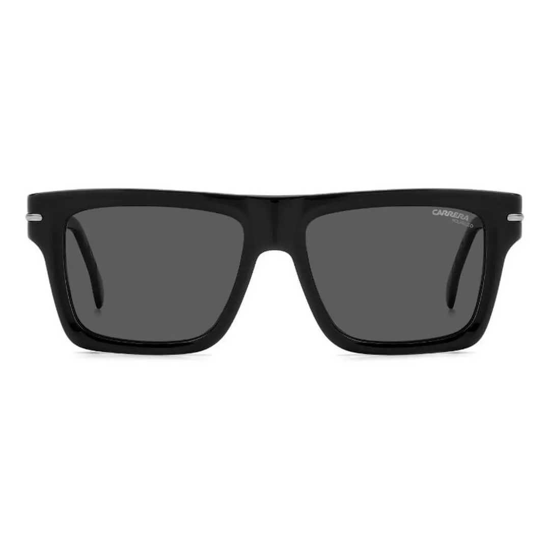 Carrera 305/S 807/54M9 Unisex Square Sunglasses - Black