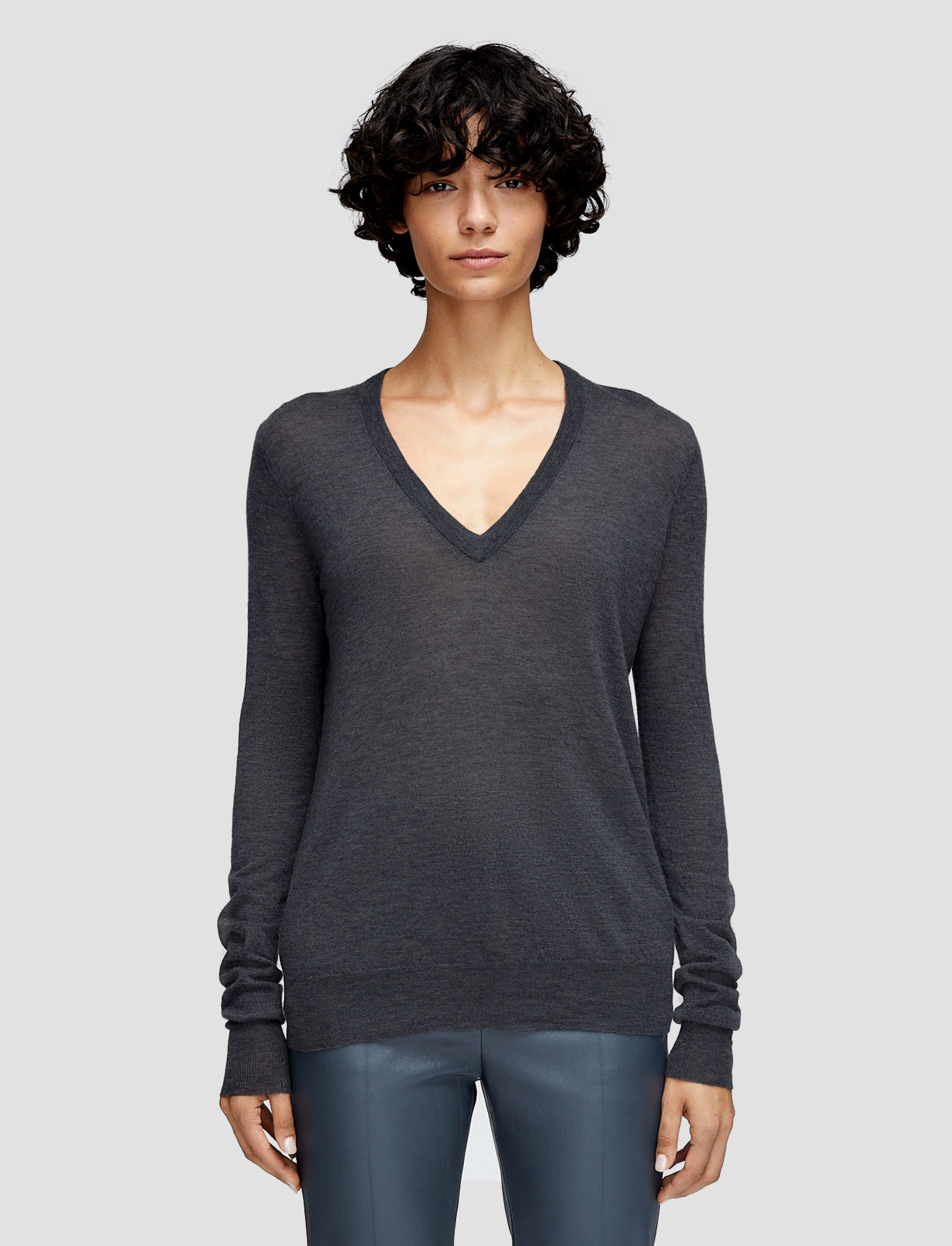 Cashair V Neck Jumper