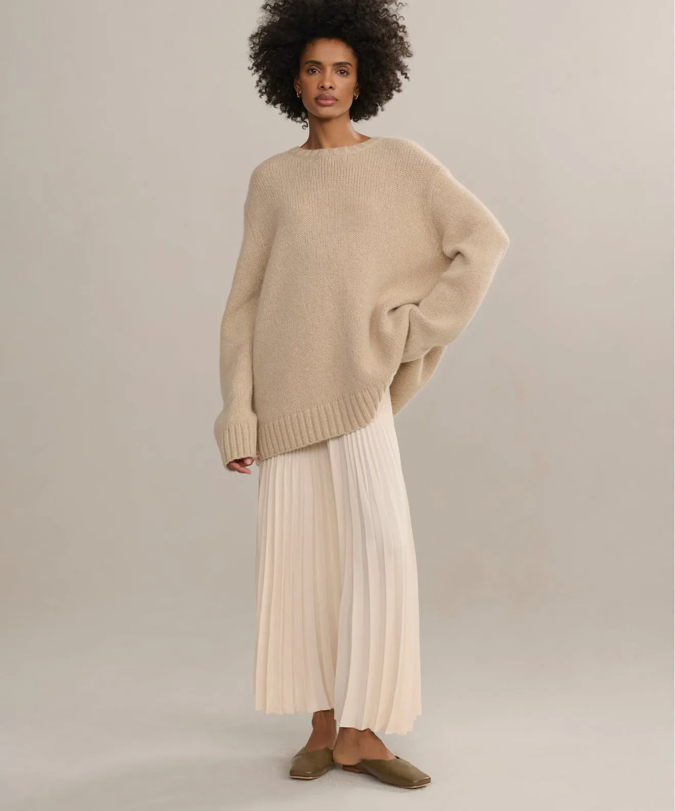 Cashmere Amelia Crewneck