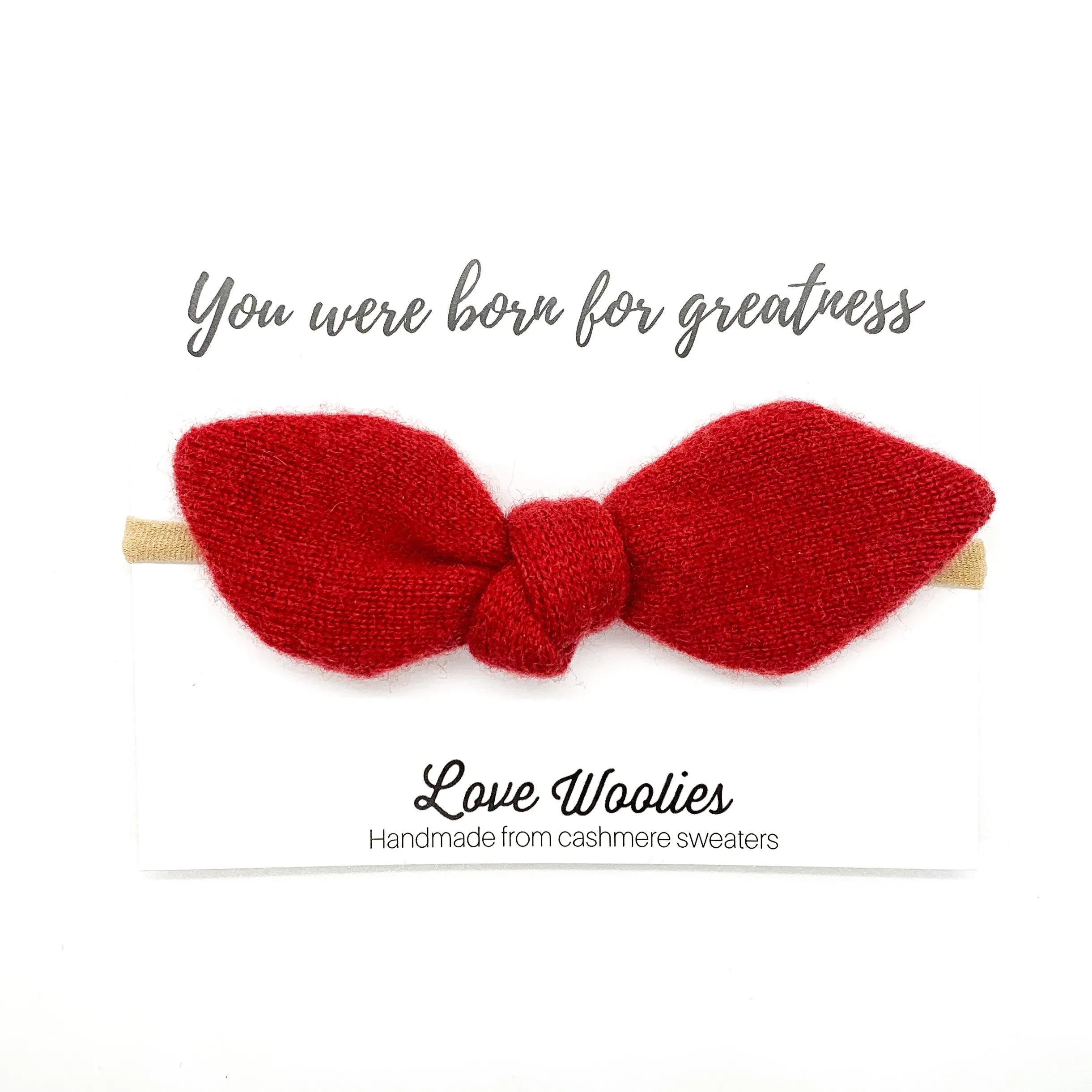 CASHMERE BABY BOW | You Matter
