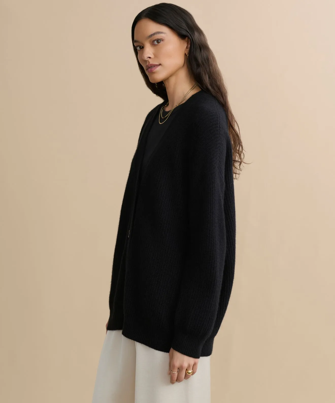 Cashmere Cocoon Cardigan