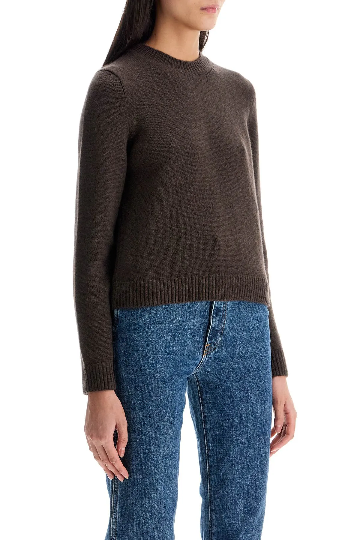 cashmere leta pullover 9734650 COFFEE