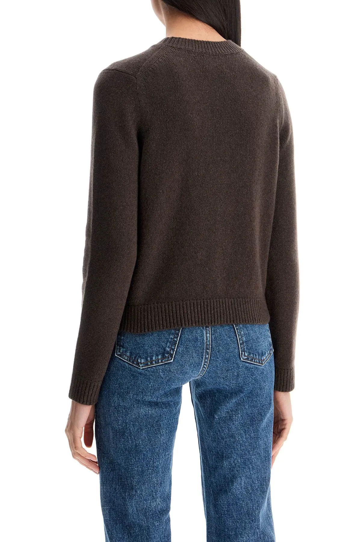 cashmere leta pullover 9734650 COFFEE