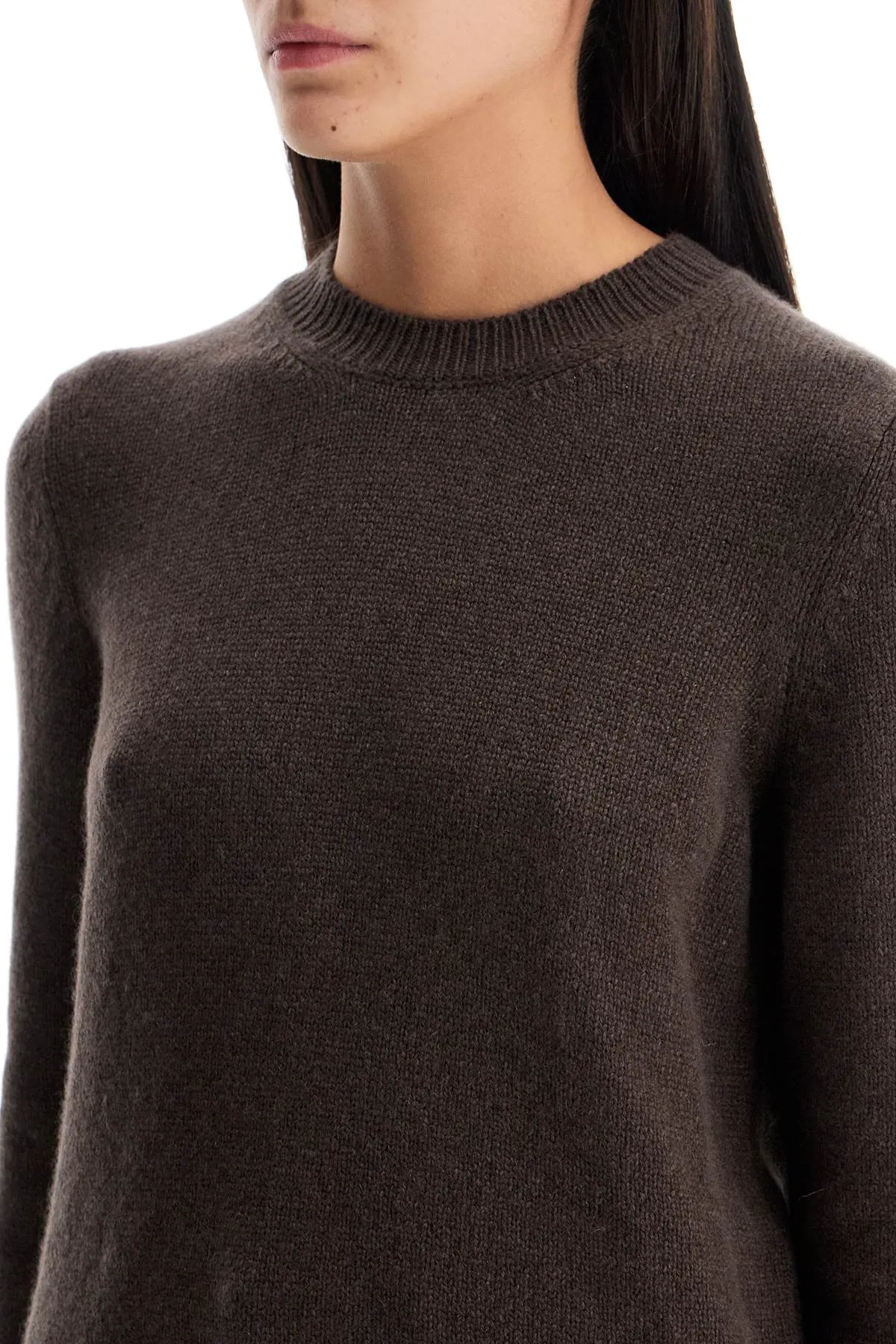 cashmere leta pullover 9734650 COFFEE
