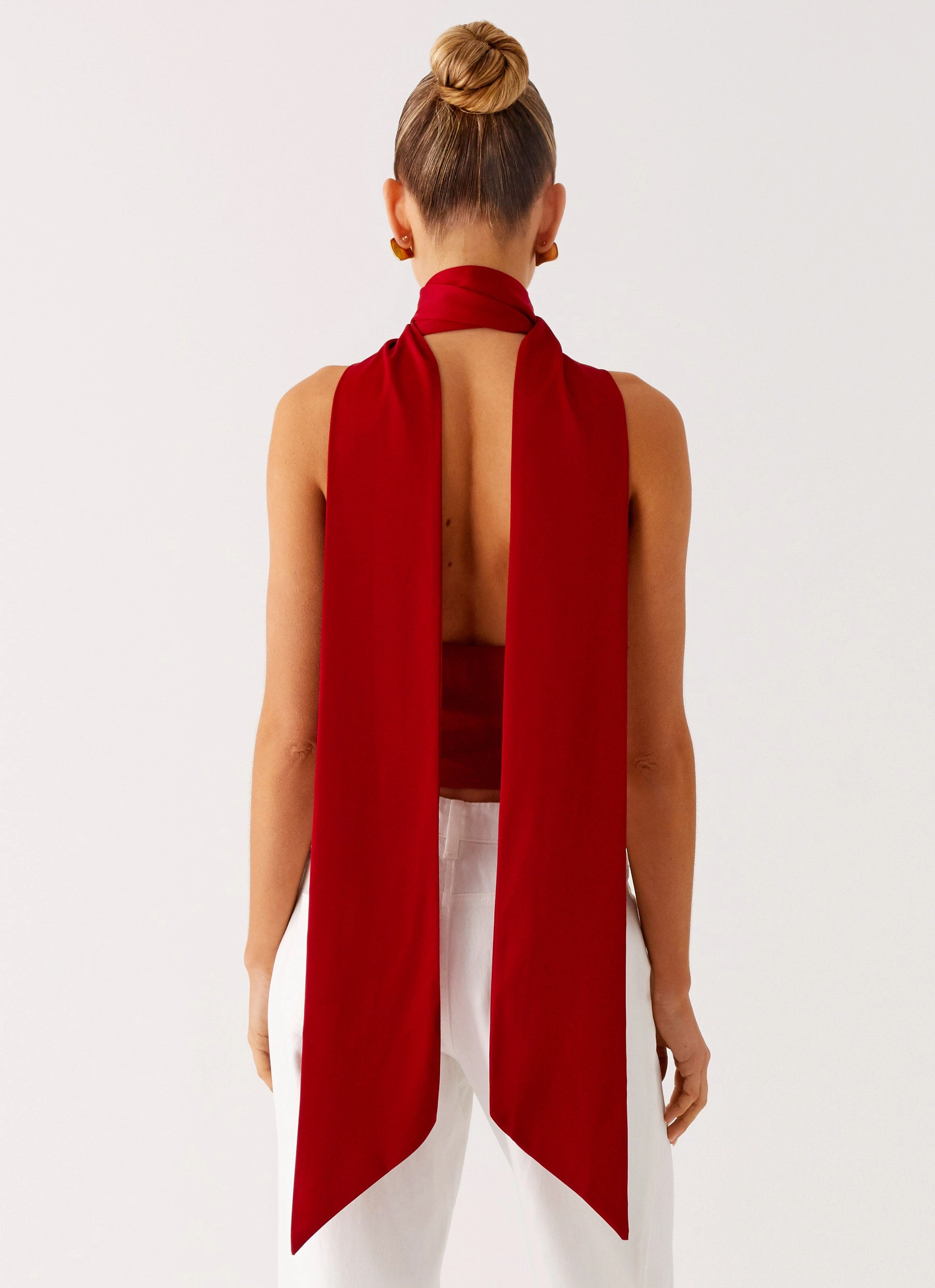 Catching Feelings Top - Red