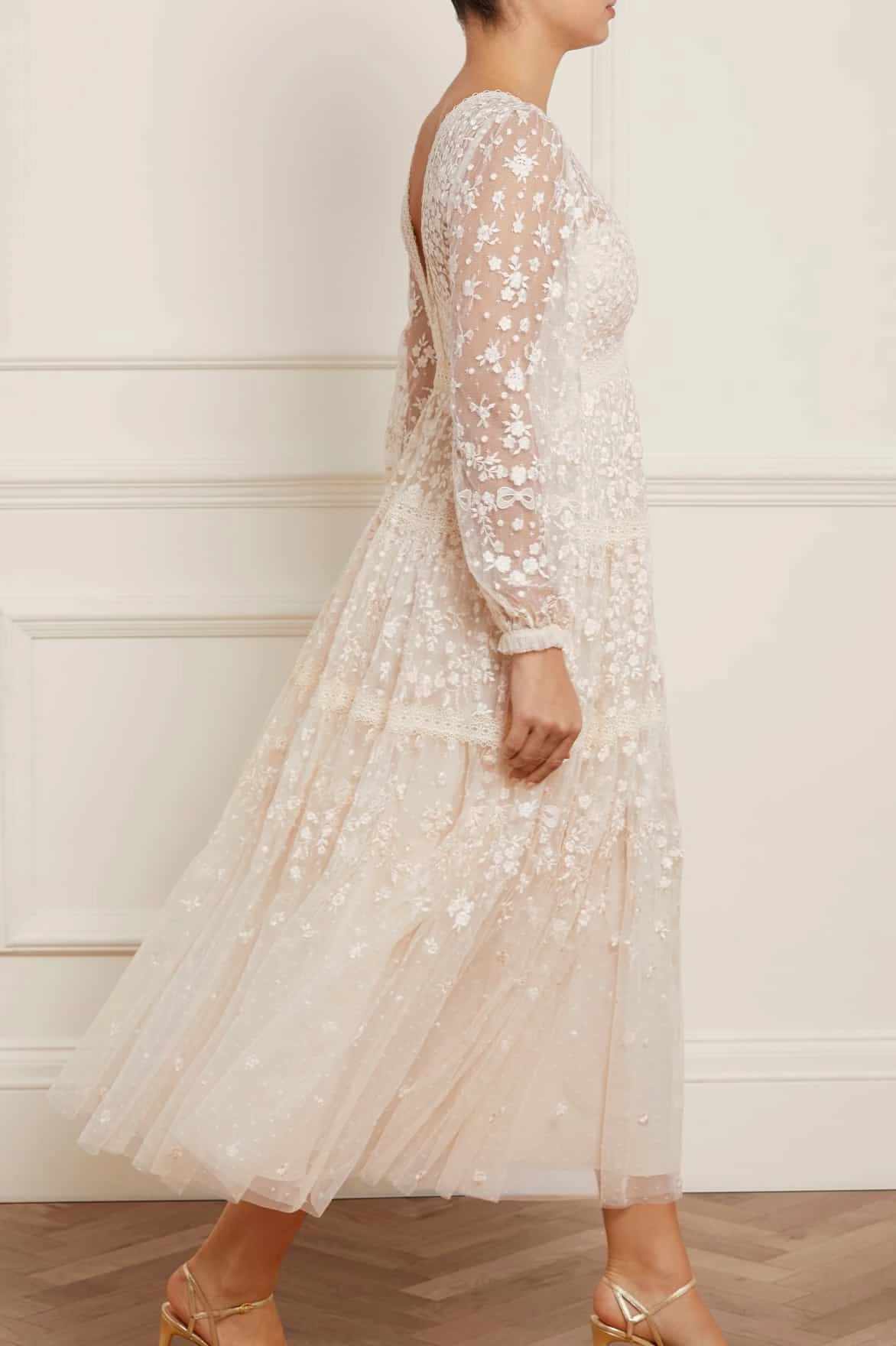 Celestia Ribbon Ankle Gown