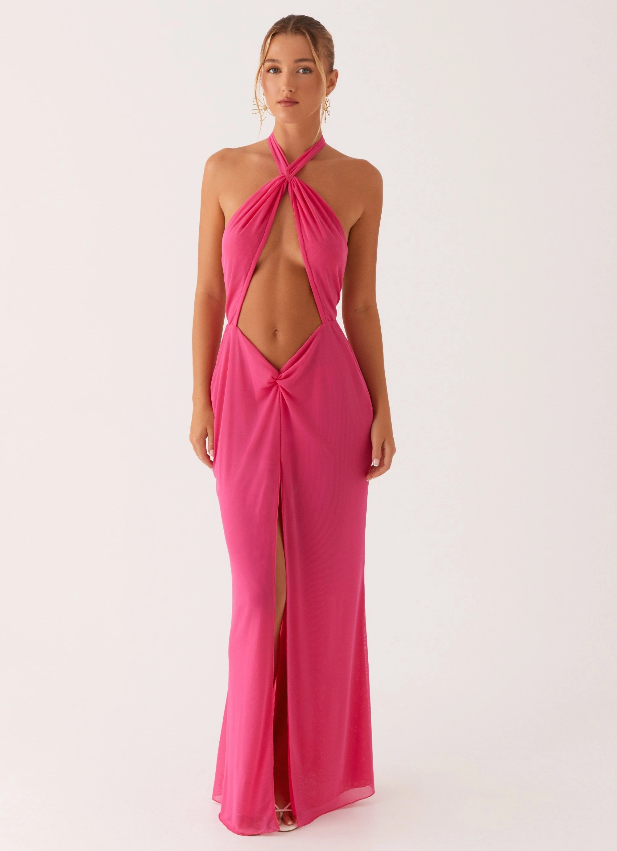 Centre Stage Maxi Dress - Pink