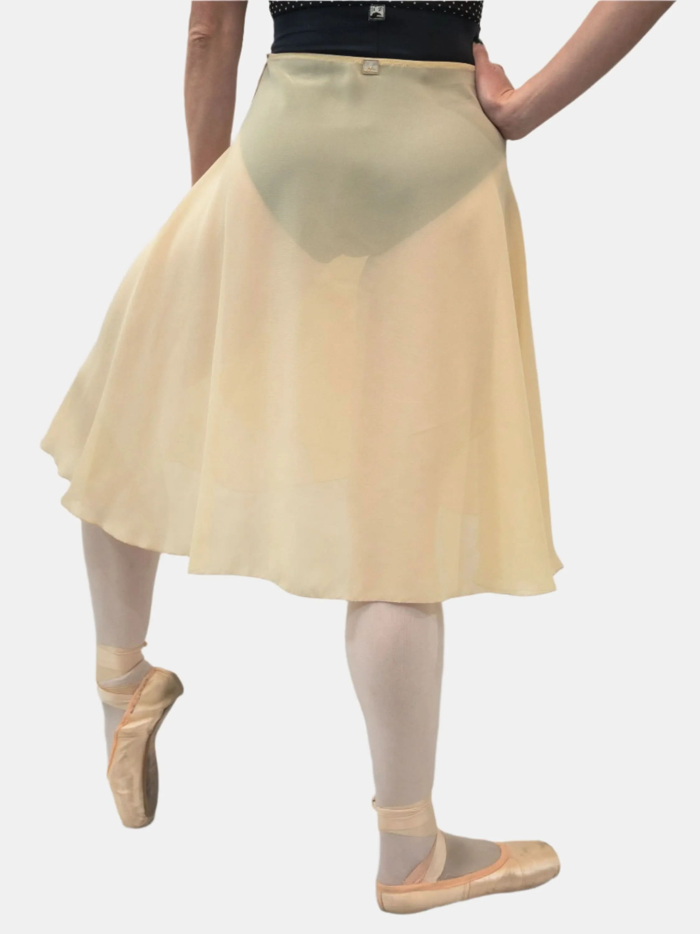 Champagne Wrap Long Dance Skirt MP310