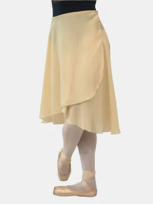 Champagne Wrap Long Dance Skirt MP310